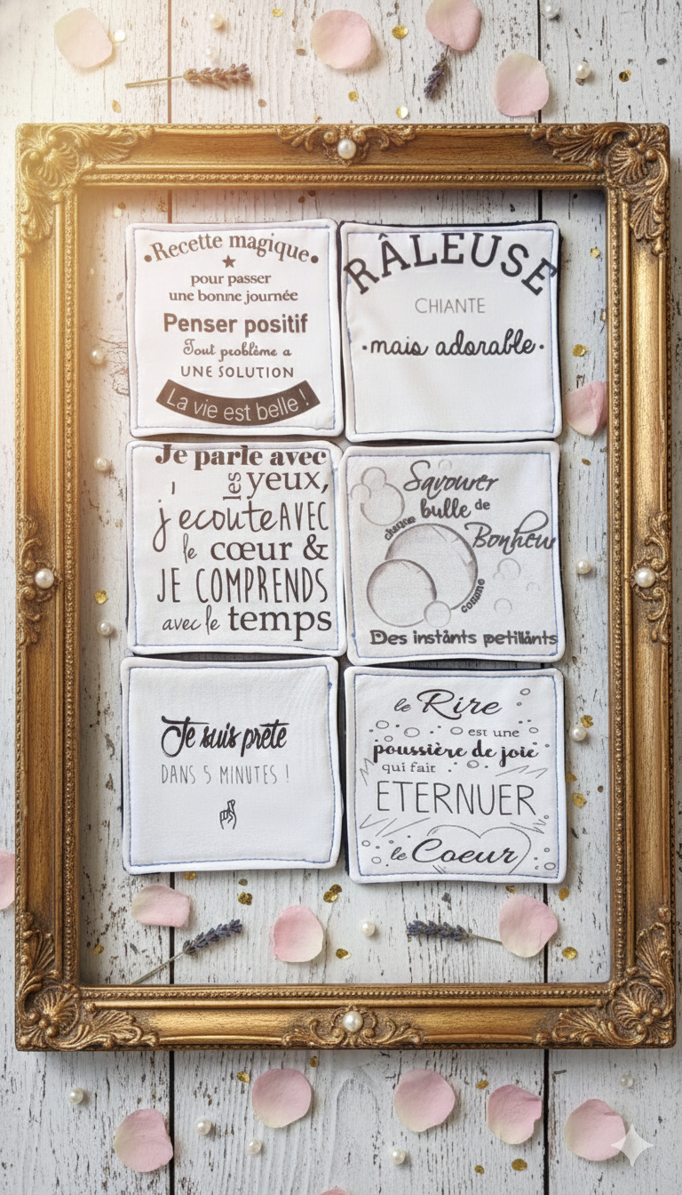 lingettes pensées positives